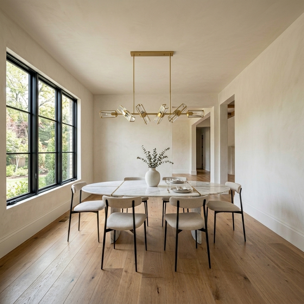 Staged Dining Room