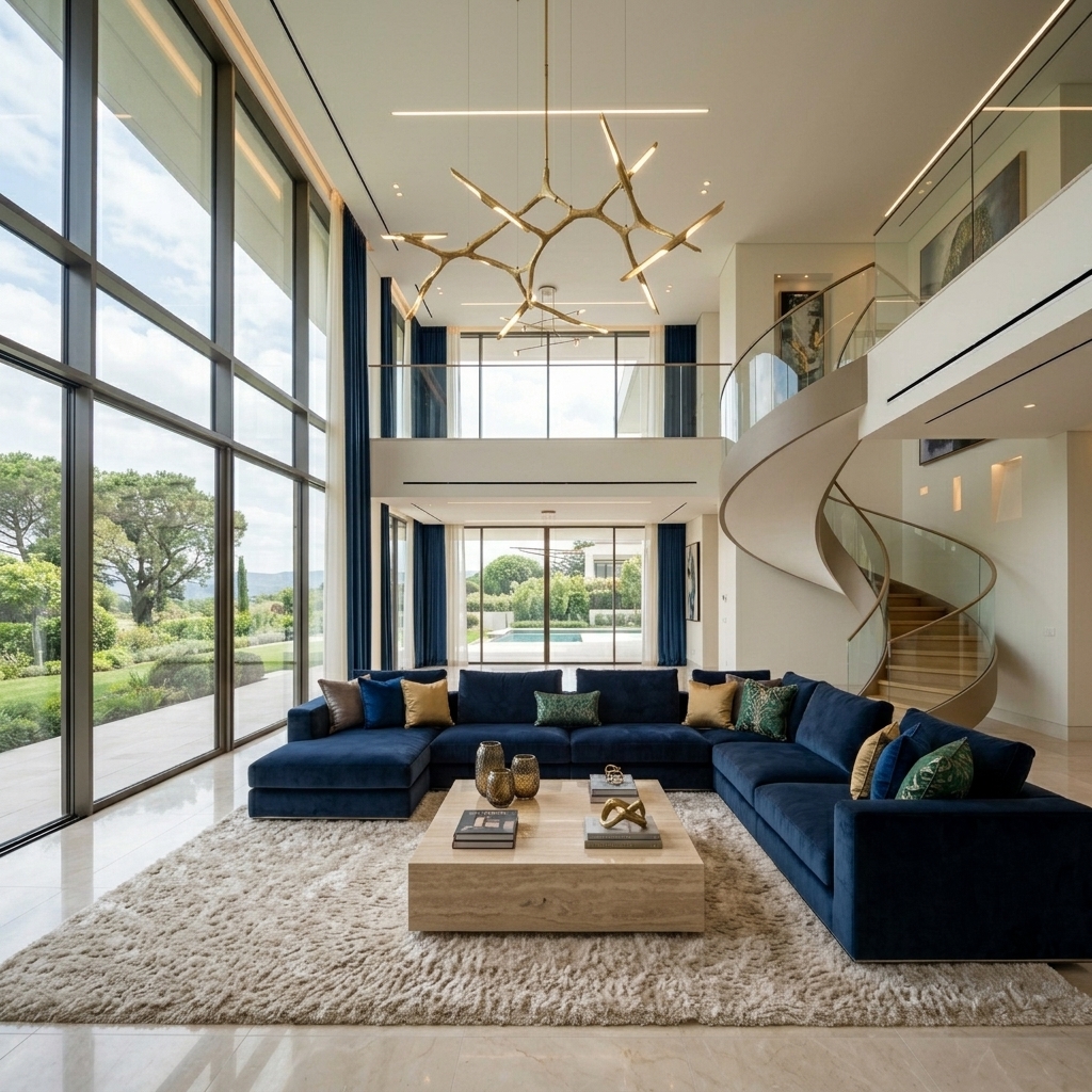 Staged Living Room